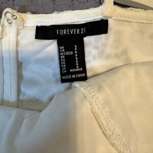 Forever 21 Small White Lace Dress